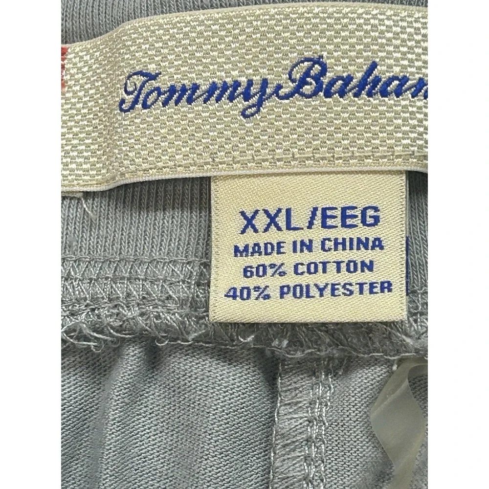 Tommy Bahama Pants Mens 2XL Grey Jogger Lounge Sweatpants Stretch Performance